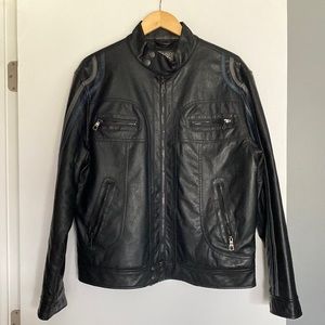 Men’s leather jacket
